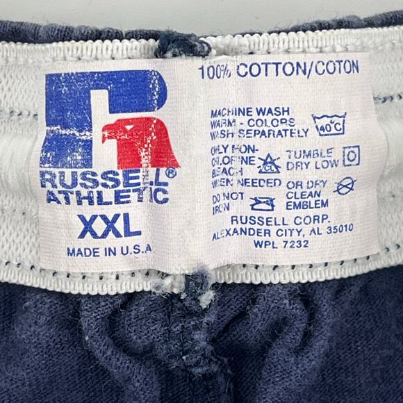 90s Auburn University Russell Athletic shorts 1990s vintage - Picture 4 of 5